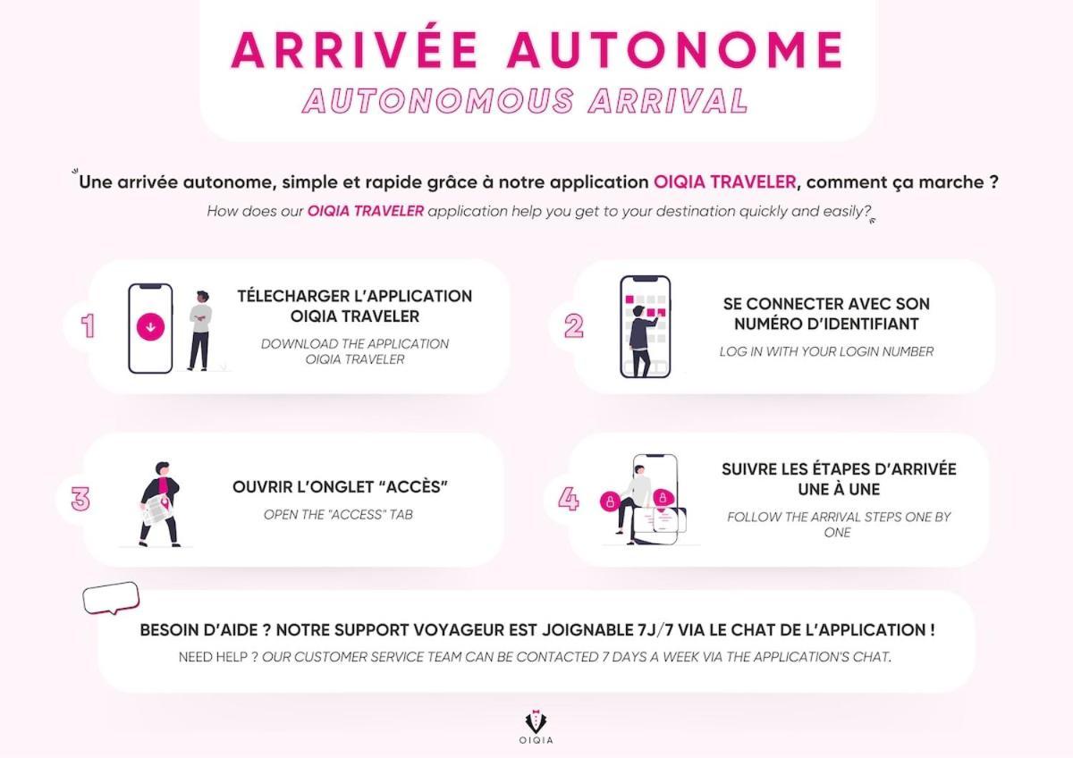איסודן La Tourelle ~ Centre-Ville ~ Arrivee Autonome מראה חיצוני תמונה